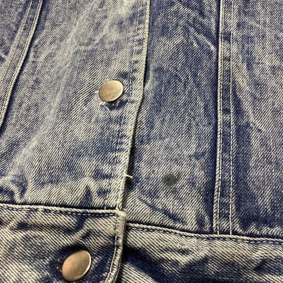 Vintage Sears Acid Wash Denim Jacket - Picture 5 of 9